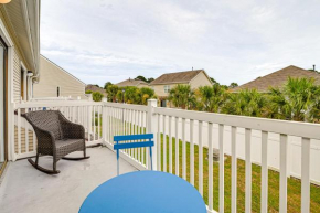 2 Mi to Surfside Beach Coastal Escape with Balcony!